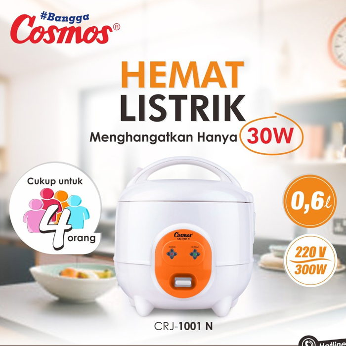 Cosmos Rice Cooker - CRJ1001